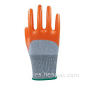 Guantes de trabajo recubiertos con nitrilo Hespax Anti-Cut 3/4 recubierto de nitrilo